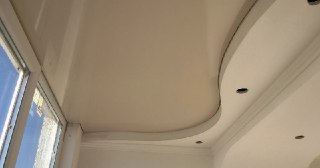 Натяжной потолок на балкон Мценск, цена 6209 руб.